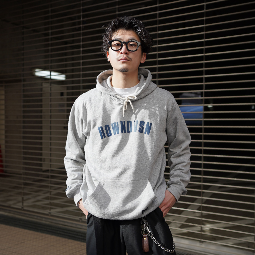 Rown Division Official Pullover Hoodie - Rowndvsn Jaket Pagosa Abu Misty Atau Dark Grey - TC011