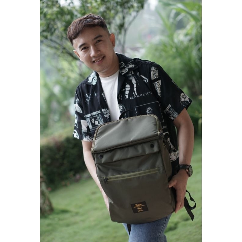 MUCCAS Backpack Adventure Mate / Tas Ransel Multifungsi/Tas Ransel Pria / Tas Ransel Unik