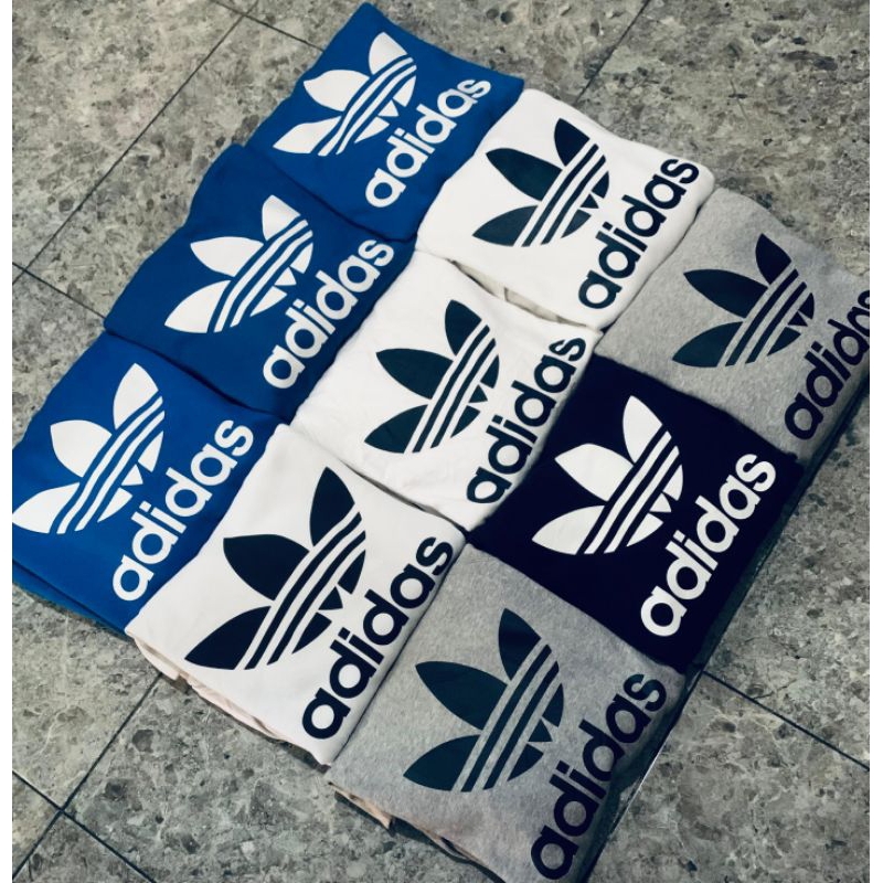 HOODIE ADIDAS TRIFOIL ( BIRU 2pcs & NAVY 1pcs )