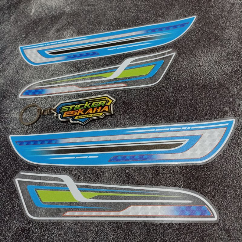 Striping C70 Stiker Transparan C70 Racing Airbrush