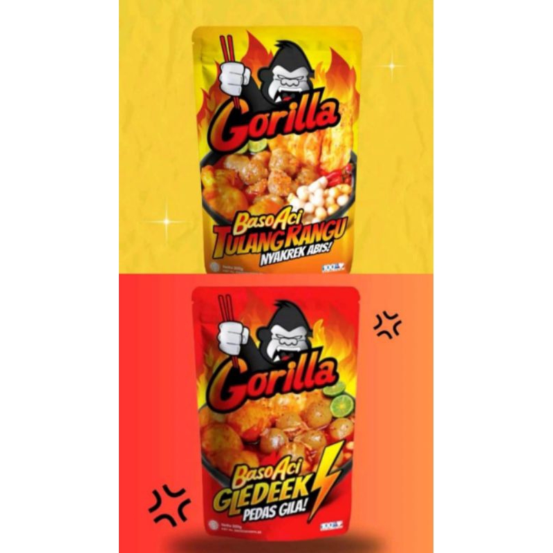 

[READY BJM [TIDAK NERIMA COD TANAH BUMBU KTB dan LUAR KALSEL] Baso Aci Gorilla Gledeek dan Tulang Rangu