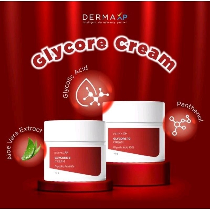 (ORIGINAL) GLYCORE 10% CREAM - Menyamarkan Kulit gelap dan flek hitam