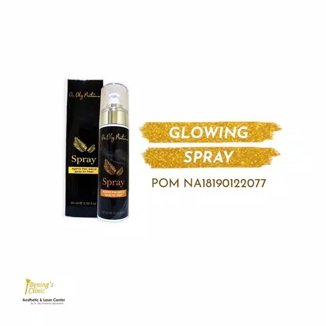 Glowing Spray dr. Oky Pratama | Benings Clinic bening skincare dr oky pratama Benings Clinic - BENIN