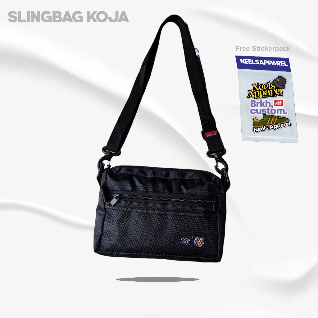 SLINGBAG KOJA BEST SELLER | TAS SELEMPANG | TAS BAHU | SLINGBAG PRIA WANITA (BEST SELLER)