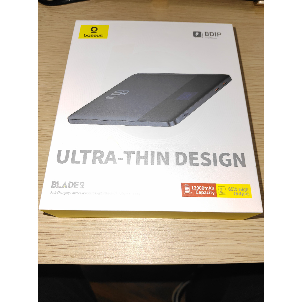 Baseus Blade HD Ultra Thin 65watt 12.000mAh (BARU)