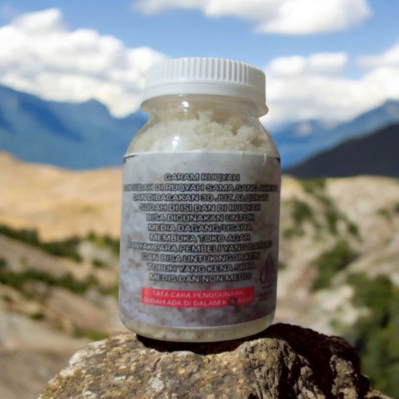 

GARAM RUQYAH ustd Haerul/EYANG KANCIL YANG SUDAH DI RUQYAH BANYAK MANFAATNYA BAGI ANDA YANG PUNYA TOKO USAHA ATAUPUN BISA UNTUK MENGOBATI PENYAKIT GANGGUAN JIN DALAM TUBUH DENGAN GARAM RUQYAH INI