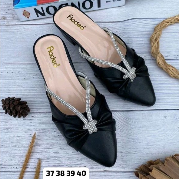 Heels Pesta 5cm / Sandal Pesta Wanita / Sandal Selop Wanita