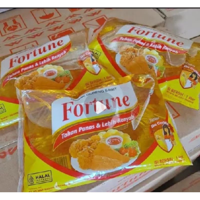 

Minyak Fortune Bantal 1Liter Minyak Goreng