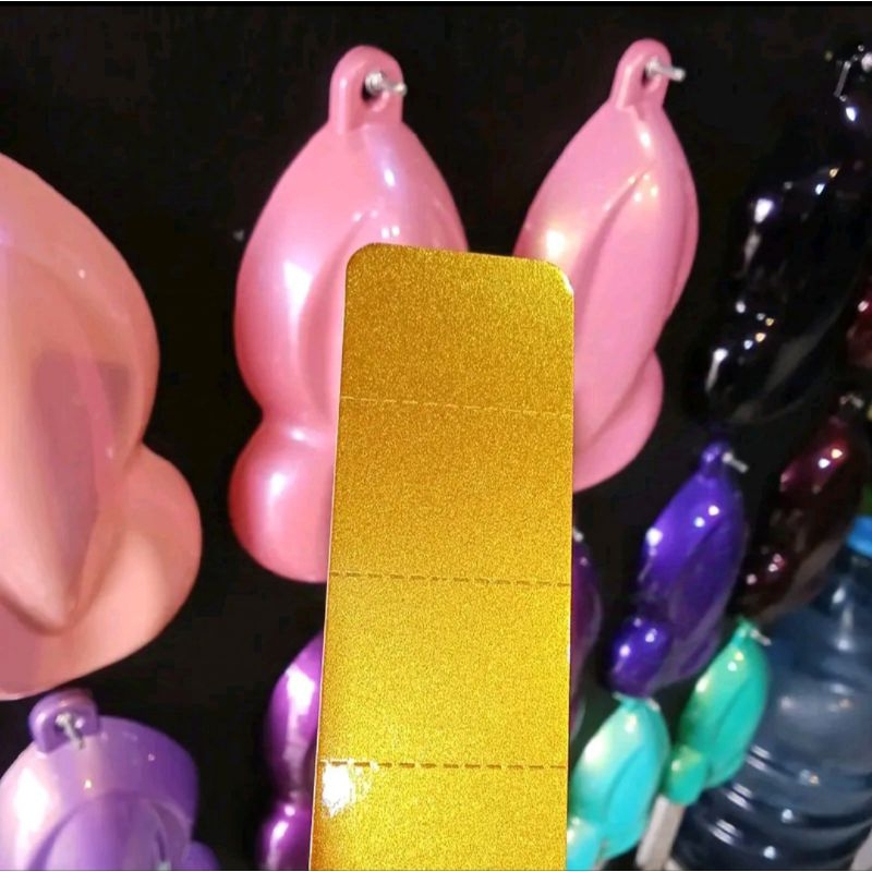 cat warna briliant gold/ cat warna emas terang warna emas 24 karat .NC