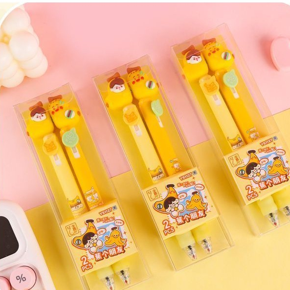 

Pena Gel Kartun Kreatif Pulpen Kuas Cepat Kering Tekan