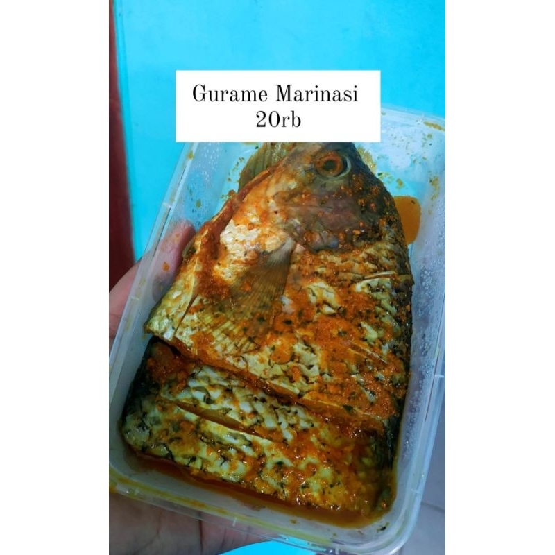 

SIAP KIRIM ikan marinasi