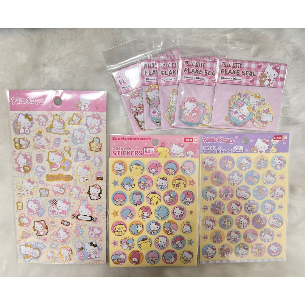 

READY STOCK STICKER SANRIO ORI FROM JAPAN STICKER HELLO KITTY STICKER MELODY STICKER LITTLE STAR STICKER POMPOMPURIN