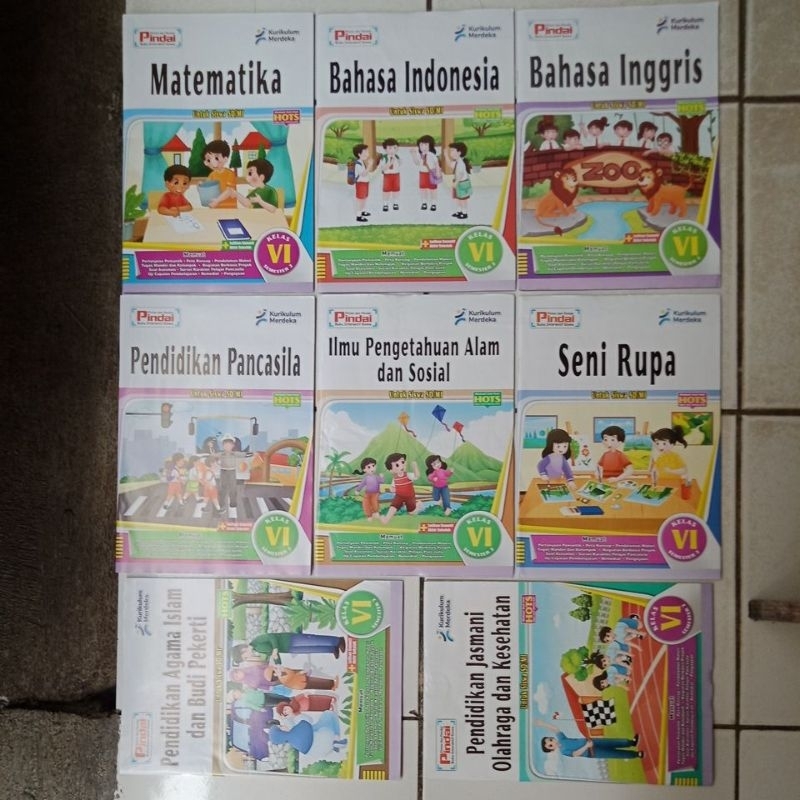 LKS Pindai kls 6 SD Semester 2 Kurikulum Merdeka