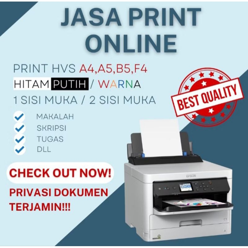 

Cetak/Print Dokumen Hitam Putih Online