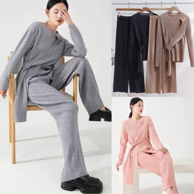 One Set Celana Rajut Wanita