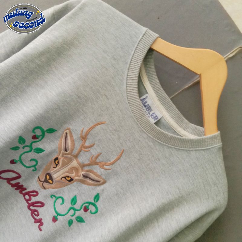 CREWNECK AMBLER PARIS ABU ABU SECOND ORIGINAL