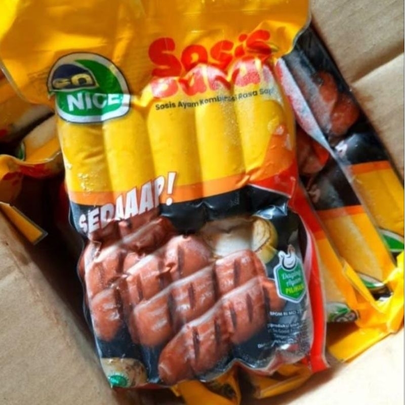 

Frozen Bandung Sosis Bakar Sonice isi 10