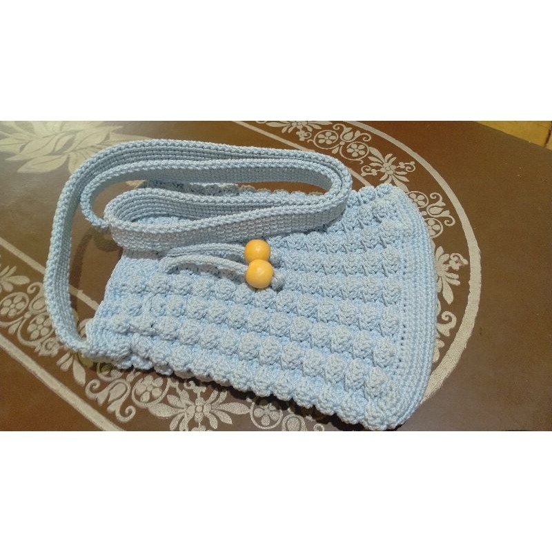 tas rajut hp tas selempang tas hp rajutan handmade