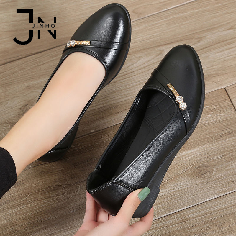 Jinho Sepatu flatshoes wanita kerja Import wedges kerja wanita sepatu kerja wanita