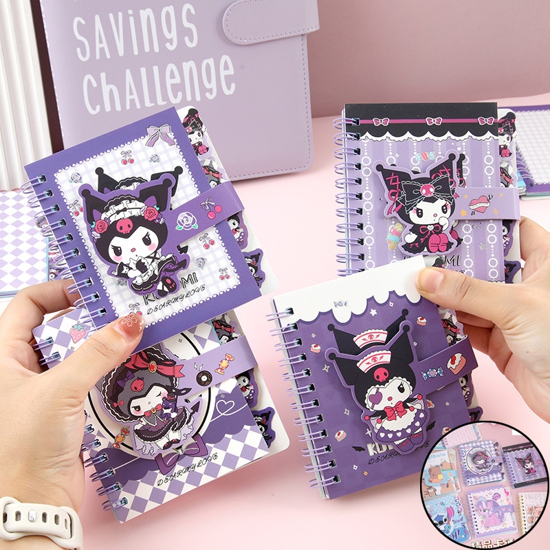 

Memo Spiral Diary Ring Notebook Catatan Karakter Kuromi Little Pony dan Random one Capybara Stitch Kuromi Pony Notebook Planner Line Inner Pages Daily Notes School Stationery Notepad