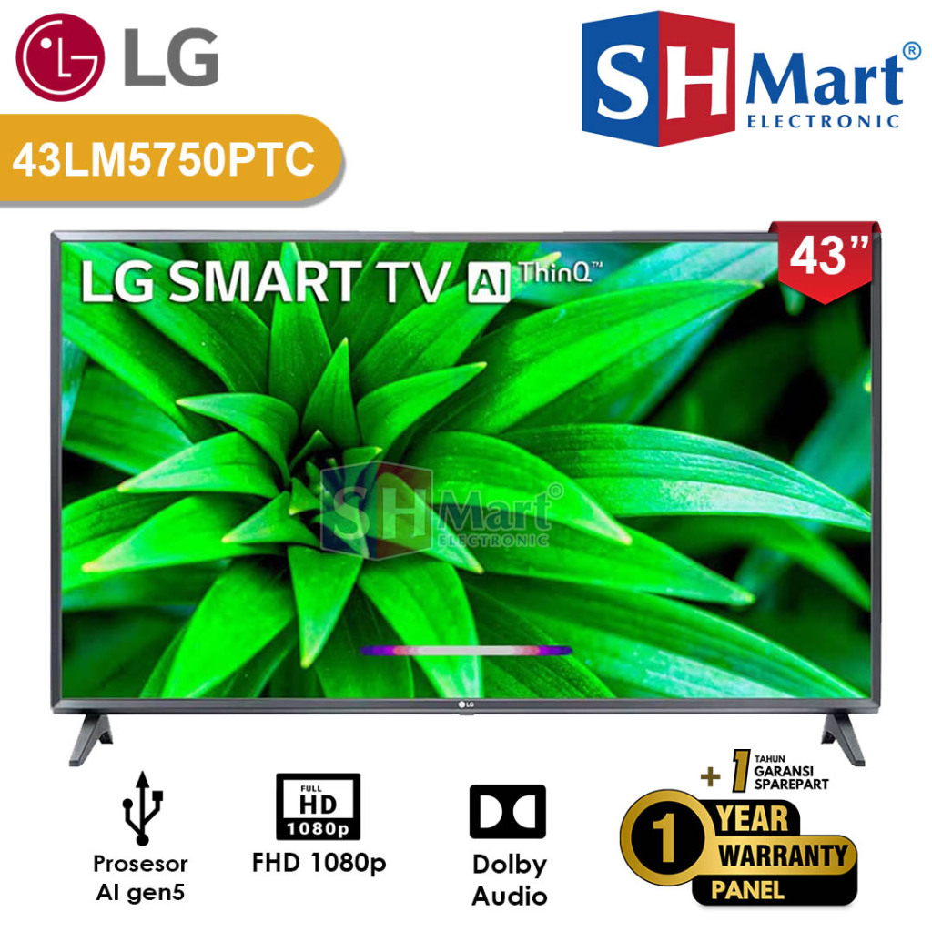 SMART TV LG 43 INCH 43LM5750PTC / 43LM5750 FULL HD (MEDAN)