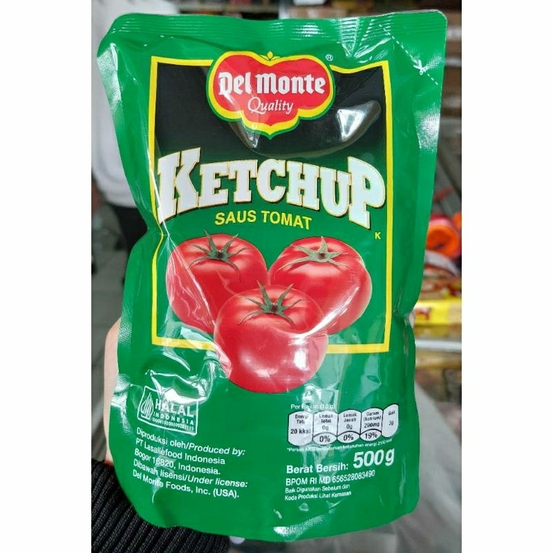 

DelMonte Ketchup Saus Tomat 500g