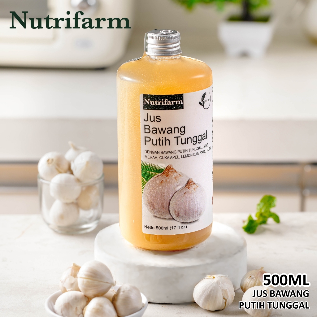 

NUTRIFARM JUS BAWANG PUTIH TUNGGAL 500 ML