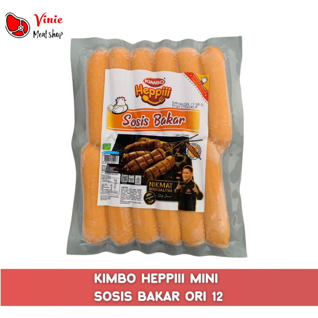 

Kimbo Heppiii Sosis Bakar 500 gr (isi 12 pcs)