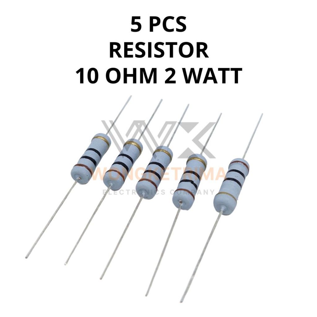 RESISTOR 10 OHM 2 WATT 10OHM 2WATT 10OHM 2W