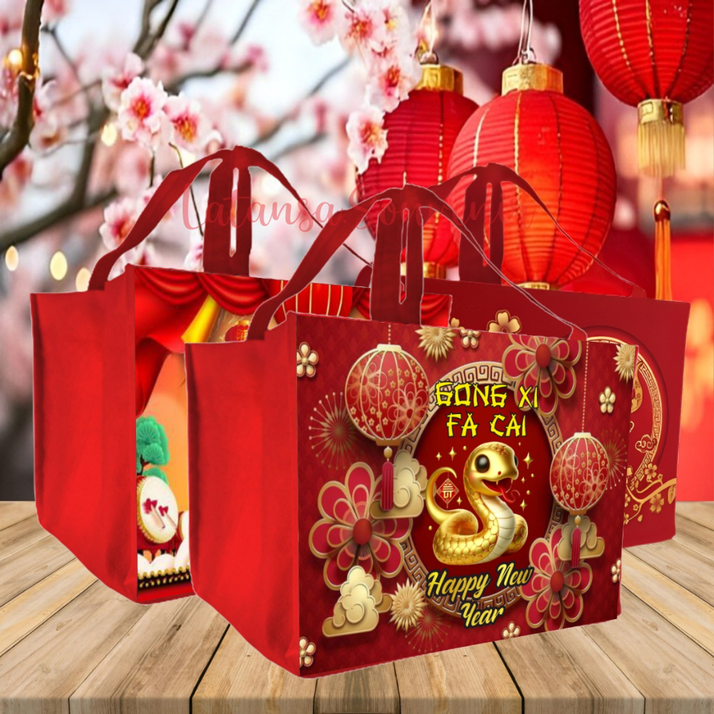 

TAS READY STOCK IMLEK MUAT BENTO/TAS IMLEK/TAS CHINESE NEW YEAR/TAS IMLEK BAGUS/TAS READY STOCK/TAS PARSEL IMLEK/AS IMLEK MURAH/TAS BINGKISAN IMLEK/TAS IMLEK GONG XI FA CAI