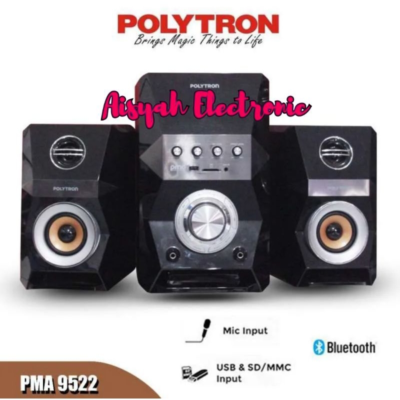 SPEAKER POLYTRON PMA 9522 GARANSI RESMI