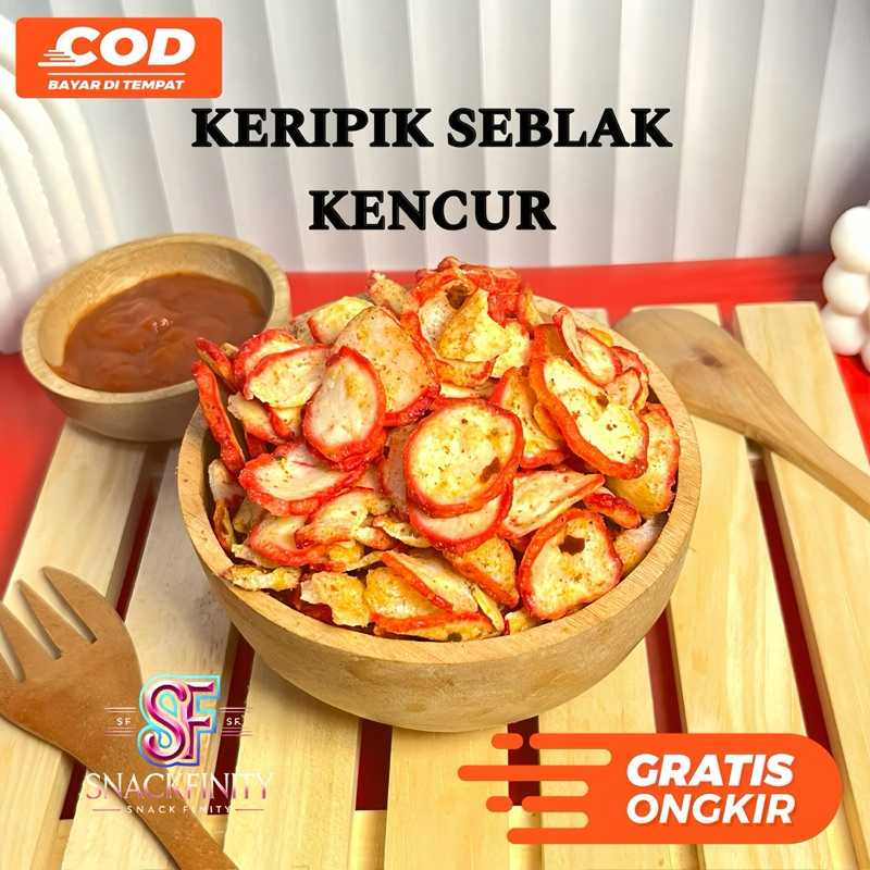 

KERUPUK SEBLAK KENCUR CIKRUH 250 gr | 100 gr | 50 gr