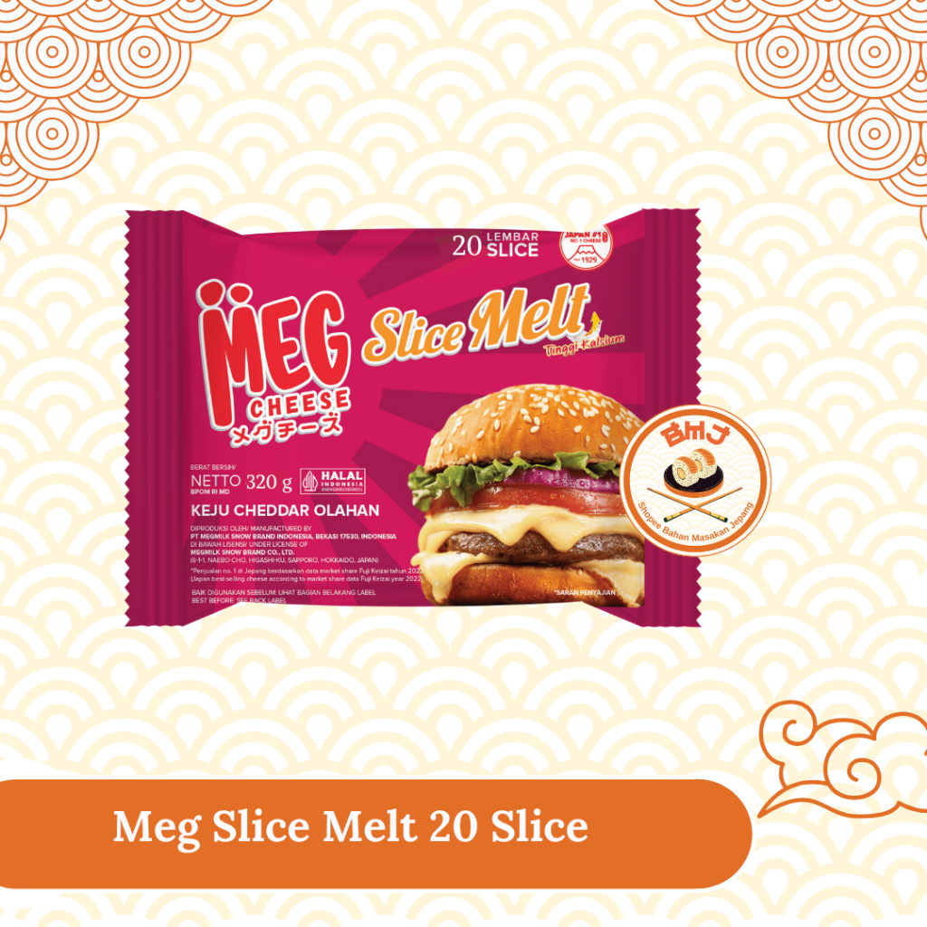 

MEG Cheddar Slice Melt 20 slices