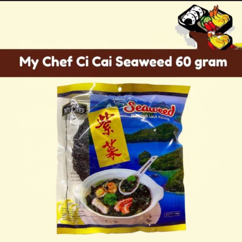 

My Chef Ci Cai Seaweed 60gr rumput laut kering