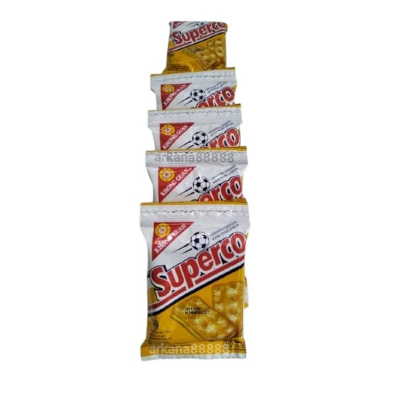 

biskuit superco lemon Khong Guan isi 10pak