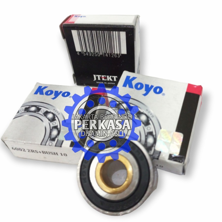 6002 2rs 10 mm BEARING BAK CVT HONDA + BUSHING 6002 2RS 10mm / 6002 DDWR KOYO ORIGINAL