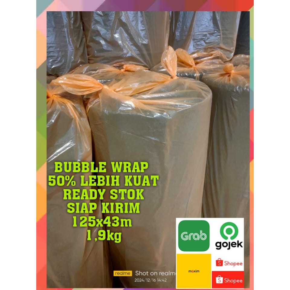 

BUBBLE WRAP TEBAL GROSIR TERMURAH SIAP KIRIM