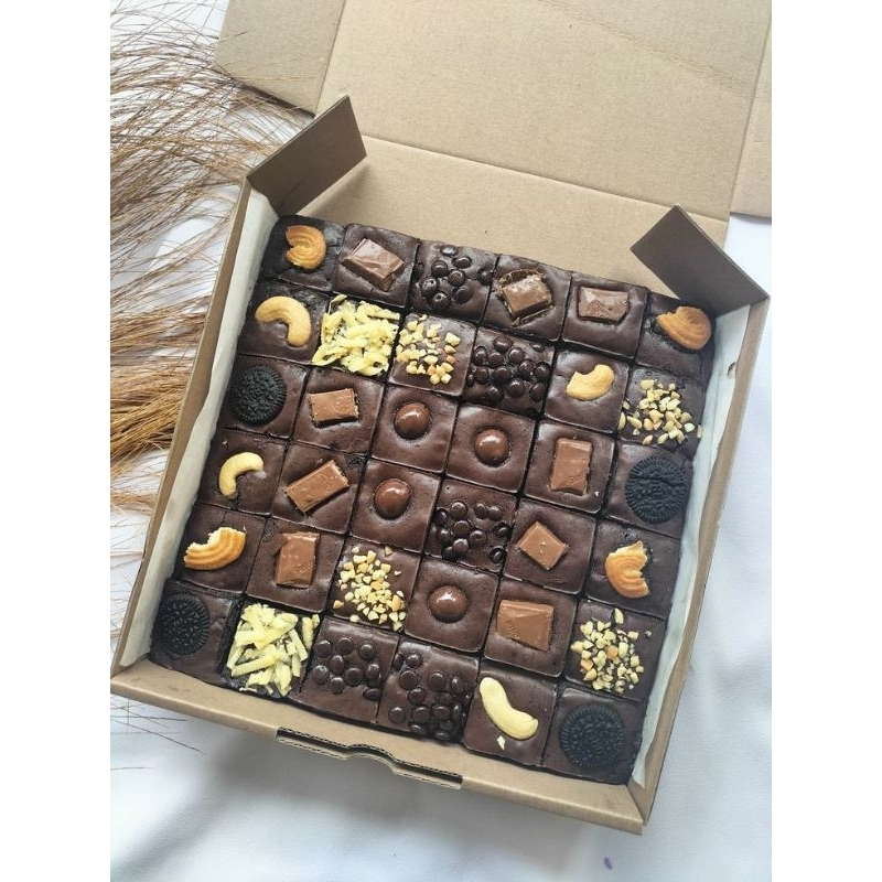 

Fudgy Brownies Bites