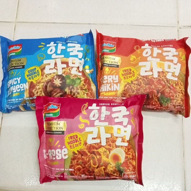 

Indomie Premium Collection Korean Ramyeon 85g