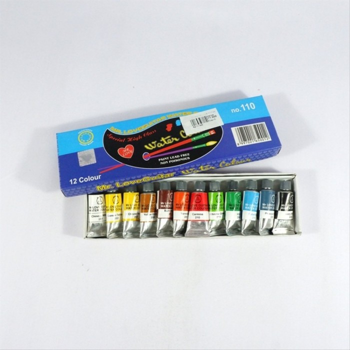 

Tokotab - Cat Air Water Colour Polar Guitar No.110 Isi 12 Warna