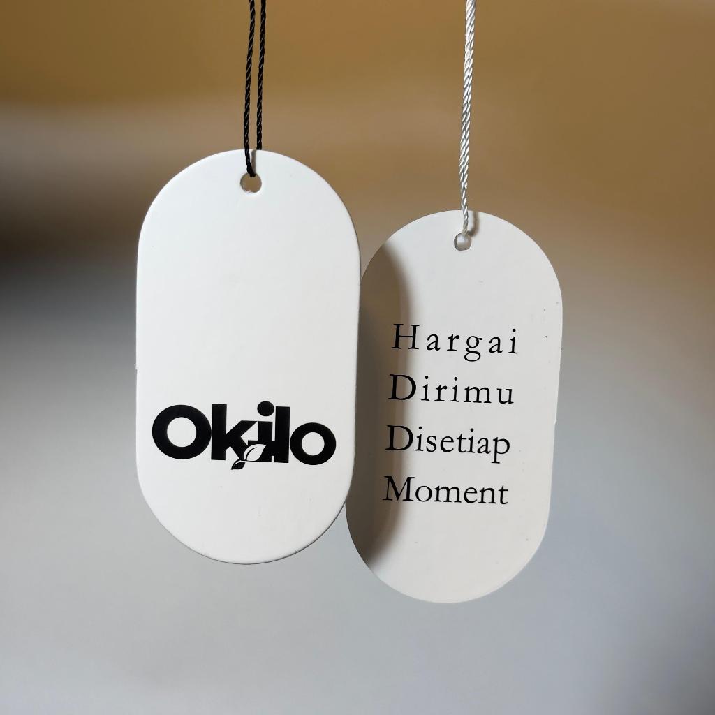 

(FREE DESIGN) Hangtag Custom Label Baju/Hangtag Full Color 2 sisi/ Hangtag Hijab/ Hagtag pakaian