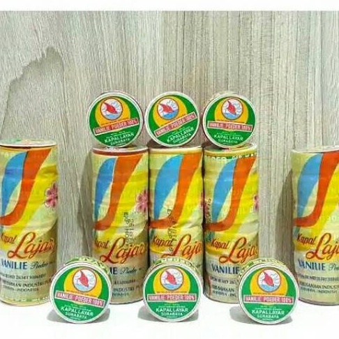 

vanili bubuk cap layar kapal 1 slop