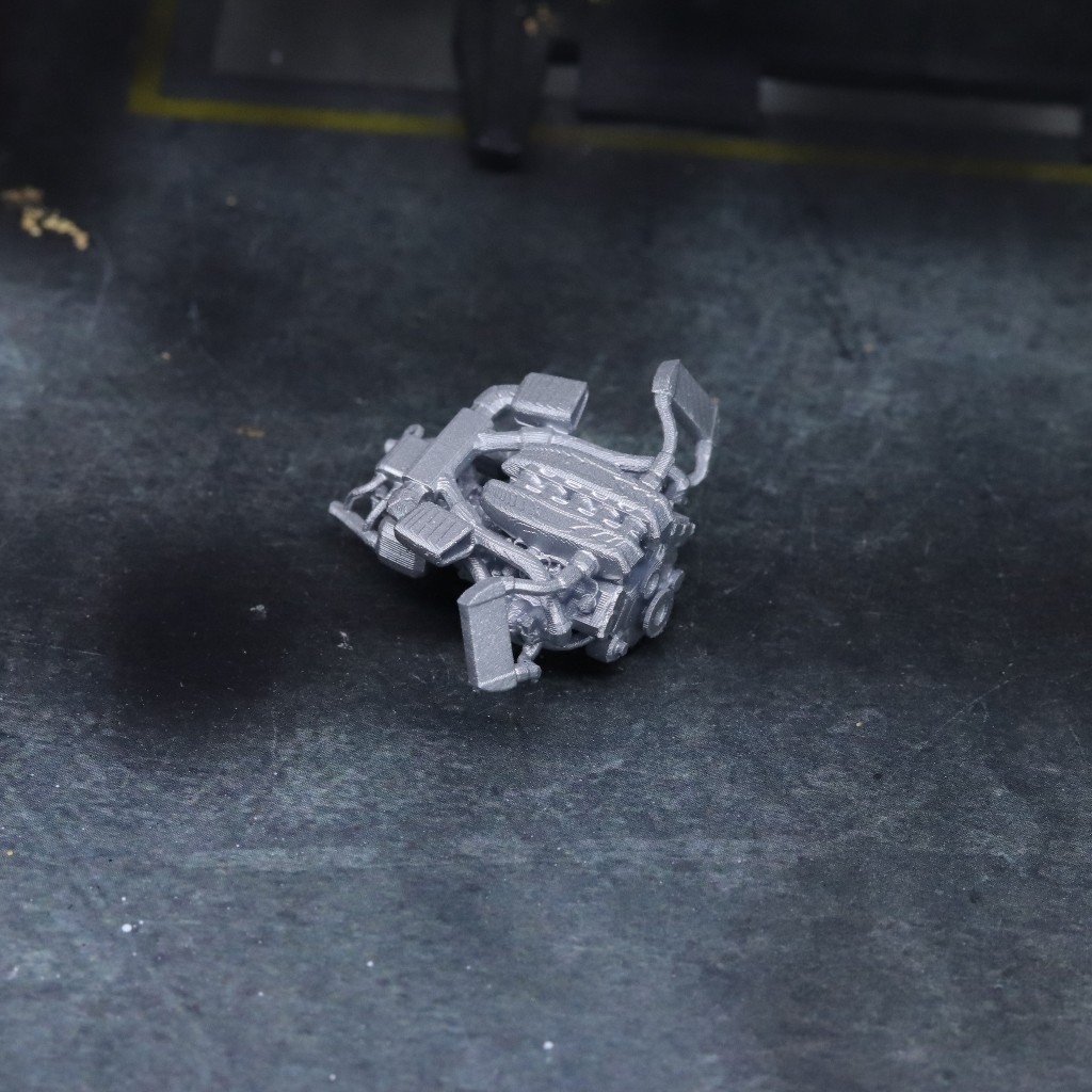 Mesin Diecast 1/64 V10 Twin Turbo