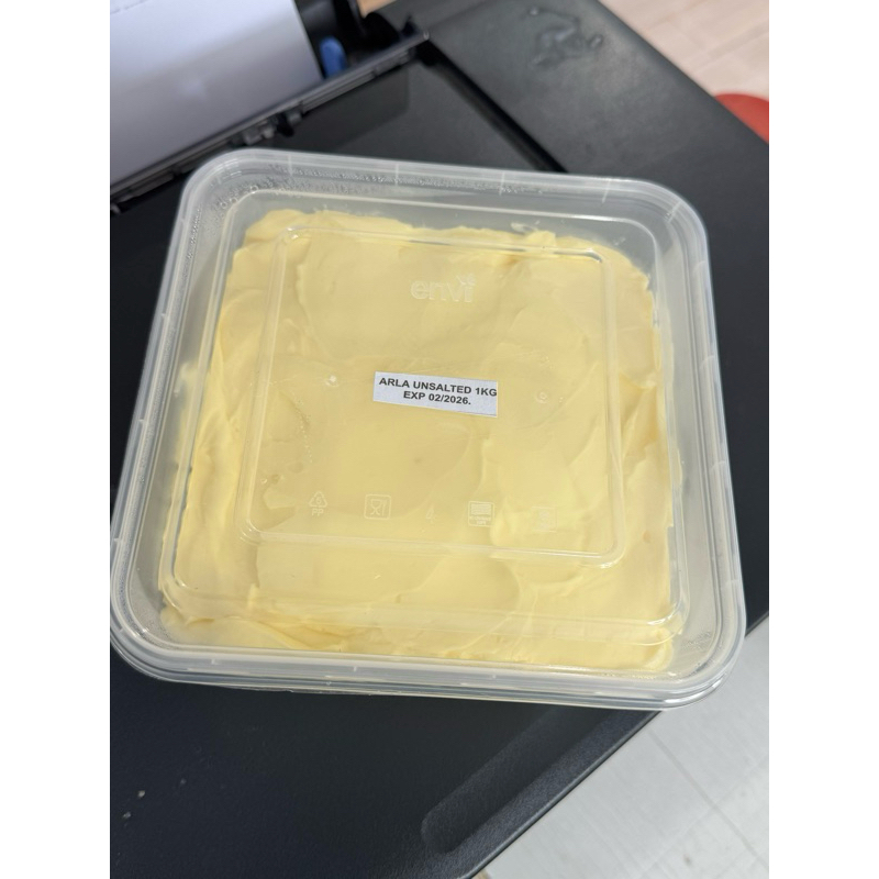 

ARLA butter unsalted repack 1kg+- - INSTANT ONLY