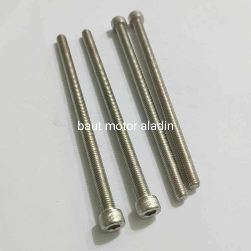 Baut 12/M8x150mm Stainless Kunci L6