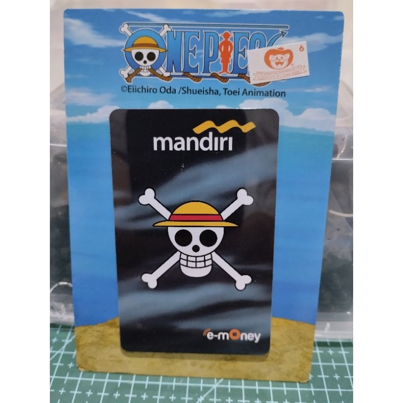 kartu e-money e-toll bank mandiri edisi one piece KEN VENOM