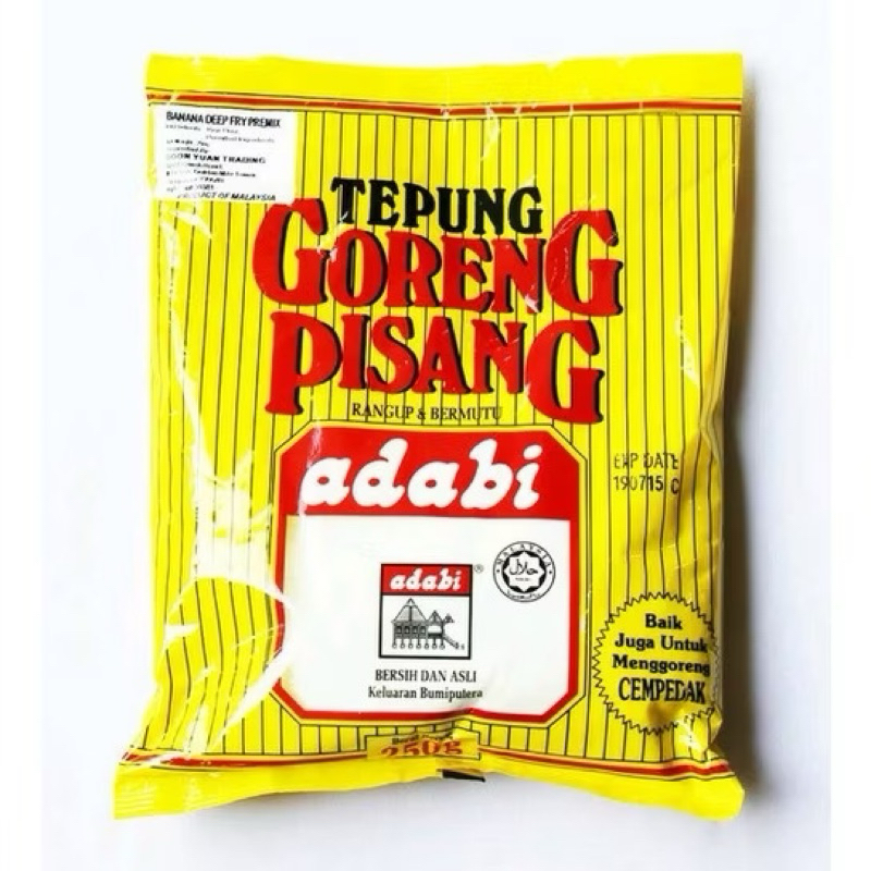 

BANDA ACEH - Adabi Tepung Pisang Goreng 250 Gram / Tepung Goreng Pisang