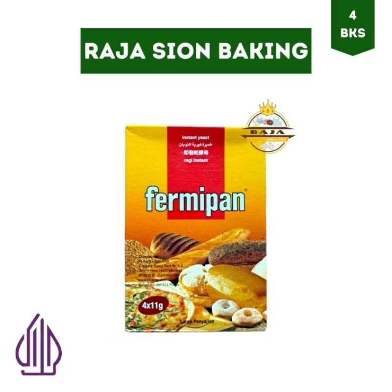 

BANDA ACEH - Fermipan Ragi Instan 4 x 11gr