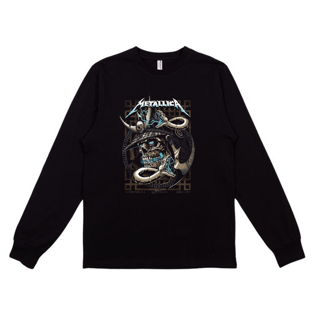 kaos Distro Premium | Kaos Lengan panjang | Kaos Band Metal | Kaos Metallica