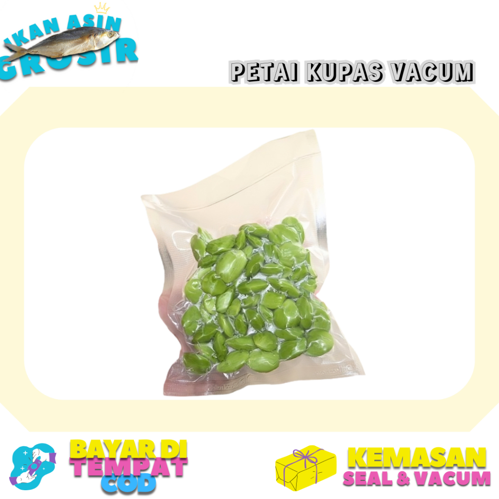 

Petai / Pete Kupas Vacum 100 gram